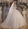 2023 Robe De Mariée Brillante Manches Longues 3D Papillon De Luxe Cristal Perlé Arabie Saoudite Dubaï Robes De Mariée Vestidos De Noiva