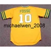 Män 10 Ray Fosse 14 Vida 20 Don Sutton 35 Rickey Henderson 1986 Baseball Jersey