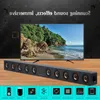 FreeShipping 40W HiFi sem fio Bluetooth Soundbar Speaker 3D Surround Subwoofer estéreo para TV Sistema de home theater Barra de som Filme RAC A Bwvs