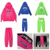 Active Set Spider Hoodie Designer Star samma SP5DER 55555 Pink Hoodie tröja Vit ordning över 100 USD över en rabattkupong på 10 kommer att ges som gratis present 4FRO