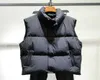 Herrvästar nya klassiska ansiktshänstylist Coat Printing Parka Winter Vest Men Kvinnor Winter Feather Overcoat North Ski Jacket Down Vest Coat Si3081796 RAXD