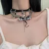 Chains Creative Exaggerated Personality Dragon Shaped Necklace Female Niche Design High-End Fashion Y2K Style Exquisite Choker