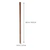 Kitchen Storage 3 Pair Natural Wood Long Chopsticks Household Restaurant Pot