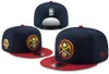 Denvers Nets 27 Murray 15 Jokic 22-23 2022-2023 Finales Campeones Vestuario 9FIFTY Sombrero Snapback Sombrero para el sol unisex Bordado de huesos Gorras al por mayor A04