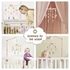 Capli Mobili Baby Rattle Toy 012 mesi Mobile in legno sul letto Born Music Box Hanging Toys Holder Bancone Crib Boy 230425