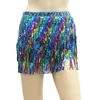 Scene Wear Fashion Sequin kjoldansdräkt mångsidig rave outfit Women Belly Hip Scarf for Dancing Practice Performance Cha