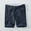 Herren Shorts Leinen Shorts Herren gestreift lässig Herren Shorts Sommer modisch locker sitzende Shorts Damen Größe 38 flache Shorts 230412