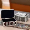 Pochettes à bijoux personnalité haut de gamme boîte égyptienne en métal luxe et exquis ménage des femmes petit