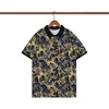 Masculino pólo respirável camisa designer homem moda de moda camisetas casuais homens golfe verão pólo high street tend top tee m-xxxl