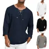 Camisas casuais masculinas bonitos homens bolso cor sólida outono camisa solta outono top para