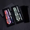 Theone Balisong BRS Trainer Motylowy nóż treningowy Nieostry aluminiowy uchwyt System tulei BM Squid INDUSTRIES Magic Sound Swing Jilt BM42 BM31 BM51 Noże