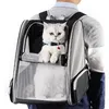 Portadores de animais de estimação de mochilas de bolha inovadoras para viajantes para gatos e cães