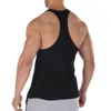 Tampo masculino Tops de ginástica Homem Muscle Muscle Sleesess Shirt Bodybuilding Top Top Sport Fitness Treinout Treining Treinando Muscle Stringer Tank Tees 230411