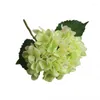 Decoratieve Bloemen 1/2PCS 5cm Pompom Kunstzijde Hoofd Hortensia Thuis Bruiloft Decoratie Scrapbooking Nep Bloemkransen