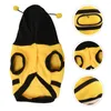 Vestuário de cachorro 1 pc Halloween Bee Pet Traje Adorável Filhote de Cachorro Hoodie Roupas Jaqueta para Cães