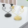 Candle Holders Metal Vintage Ginkgo Leaf Holder Festival Rok urodzin impreza urodzinowa