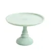 Bakeware Tools Pioneer Woman Timeless Beauty 10-tums kakestativ med glasomslag Mint Green