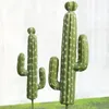 Faux Floral Verdure Grand Cactus Artificiel Fausse Fleur Succulente Fenêtre Jardin Décoration DIY Art Embellissement el Salon Fête Maison Déco 231109