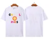 T-shirts masculinas de design Mens t shirt Summer New Designer Shirts Bordados Soltos Casual tshirt Casal Roupas Top Canal de Luxo Camisa Pólo Q0OE