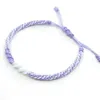 Link Bracelets Handmade & Bangles For Women And Men Knots Braided Rope Bracelet