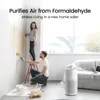 Air Purifiers Smartmi HEPA Air Purifier KQJHQ01ZM for Home Smart Air Cleaner CADR 400m³/h Remove Pet Odor Smoke Dust TVOC Pollen PM2.5 231113