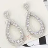 Dangle Earrings TIRIM Multicolor Crystal For Women Trendy Jewelry Charm Cubic Zirconia Earing Woman Arrivals 2023