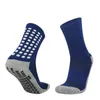 Mäns fotbollsstrumpor Anti Slip Grip Pads för fotbollsbasket Sport Grip Socks 12 färger