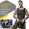 Waist Support Men Neoprene Sauna Zip Trainer Vest Body Shaper With Two Belt Weight Loss Fat Burner Workout Sports Safety