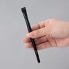 Makeup Brushes 1st Professional Eye Brush Black Flat Eyeliner Eyebrow Application Lip Mask Tool