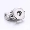 Bileklik 500pcs/Lot Snap Mücevher Modaya uygun Charm Brooch Fit 18mm Metal Takılar Düğmesi DIY Fitting