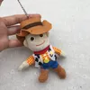 Factory wholesale 13 style 10cm keychain plush toys cartoon film and television peripheral dolls children's gifts