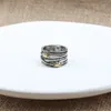 Rings Rings Jade Angel Vintage for Men Women Cross Braided Classic Jewelry Jewelry Coper