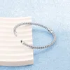 Bedelarmbanden Buitenlandse Handel Franse Dames Luxe Eenvoudige Ronde Kraal Titanium Stalen Armband Mooi Vacuüm Kleurbehoud