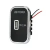 Nouveau porteur de port USB-C Fast Charger Pobite 12V / 24V Motorcycle Sortie à poussière Camion Power Boat RV Adaptateur ATV Charge Auto Bus M0V3