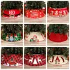 Christmas Decorations Christmas Tree Surround Decor Base Merry Christmas Ornament Cartoon Santa Claus Sequin Home Navidad Tree Cover Skirts Decoration 231109