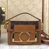 M46537 Dauphine Lock XL torba na ramię Crossbody TOSBES torebka Kobieta moda luksusowa designerka torba Messenger Top Quality Torebka Szybka dostawa