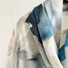 Scarves Fashion Natural Real Silk Scarf Large Mulberry Shawl Women Wrap Neckerchief Female Bandana Headband Foulard Long