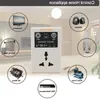 Freeshipping UK EU Plug GSM Power Socket Intelligent Relay Switch Smart Remote Control Home Automation Appliance via telefonsamtal SMS App JPDFL