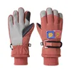 Wholesale Kids Ski Gloves Winter Snow Waterproof Warm Suitable for Teenagers Outdoor Sports Boys Girls
