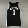 Mens Youth Victor Wembanyama Basketball Jersey Tim Duncan Stitched City Shirt Edition kids Boys children Blue white Black Jersey