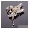 Mode Ange Gril Forme Broche De Haute Qualité Tempéramentale Mariée Broches De Mariage Délicat Et Beautif Petit Alliage Bijoux Drop Livraison Dhlhc