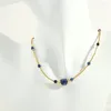 Choker Retro Irregular Natural Stone Beads Necklace Fashion Creative Design Glass Rice Beaded Neck Chain Charm For Women Jewelry Gifts