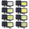 Açık Duvar Lambaları Güneş Güç Duvar Işığı, Hareket Sensörü Işık 56 LEDS SECURTIY Gece Işığı Ayrılabilir Güneş Paneli Işık Veranda Yard Gardiyan Garaj Araba Yolu Sundurma Çit