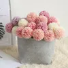 29cm Dandelion Flower Emulation Ping-pong Hydrangea Flower Home Living Room Table Ornaments Wedding Decoration Props Flower BH8512 TYJ