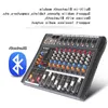 Freeshippin8/12 Channel bluetooth Sound Mixer Digital Microphone Console Professional EU DJ Karaoke KTV Stage Bluetooth Audio USB Tuner Fbdd