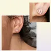 Nouveauté authentique 925 en argent Sterling rose marguerite fleur boucles d'oreilles mode boucles d'oreilles bijoux accessoires pour femmes cadeau 7773134