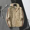남성 재킷 디자이너 까마귀 겨울 코트 재킷 가을 슬림 겉옷 남성 여자 바람발기 지퍼 남성 코트 재킷 클래식 레터 의류