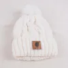 Carharttlys Bonnet Chapeau Designer Qualité Originale Automne et Hiver Nouvelle Boule De Laine Tricot Chapeau En Peluche Épaissie Pâte Frite Torsades Chapeau De Laine ju