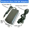 12V 5A 60W محول إمدادات الطاقة محولات الإضاءة AC إلى DC Converter Charger AC 110V ~ 240V إلى DC 12V 5AMP محول مضخة CCTV Project Project Crestech888