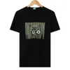 Herr t-shirts casual t-shirt sommar män kvinnor lyser märke tryck hip hop kort hylsa fidelity multicolor tshirts